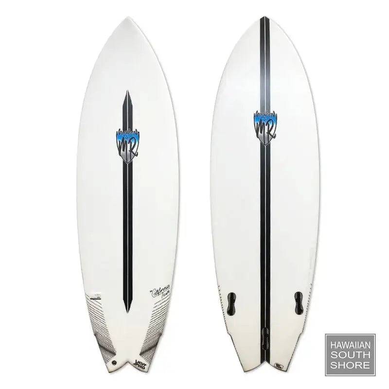 Lost MR x MB California Twin (5'4-5'8) FCS II Lightspeed - 5’4 X 19.50 X 2.28 V26