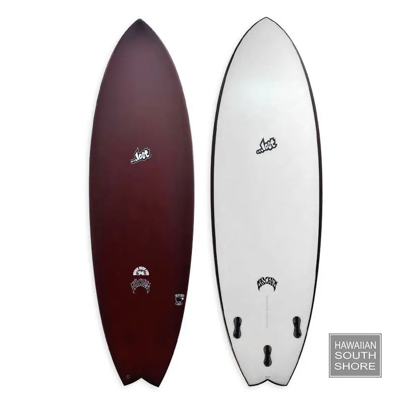 LOST RNF 96 (5’2-6’2) FCS II Black Sheep Burgundy SHOP SURFBOARDS Surf and Clothing Boutique Honolulu