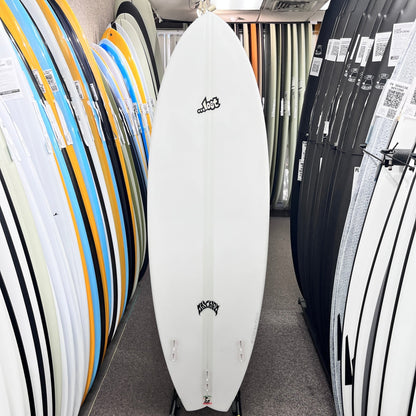 Lost RNF 96 Lightspeed II Regular 5'11 FCS II surfboard, bottom