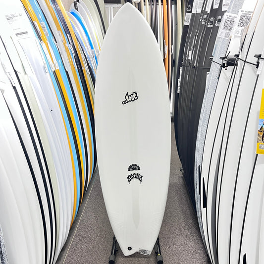 Lost RNF 96 Lightspeed II Regular 5'2 FCS II surfboard, deck