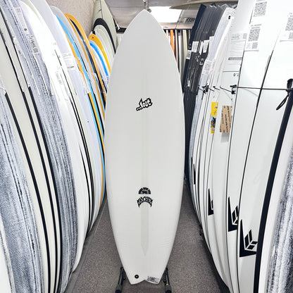 Lost RNF 96 Lightspeed II Regular 5'6 FCS II surfboard, deck