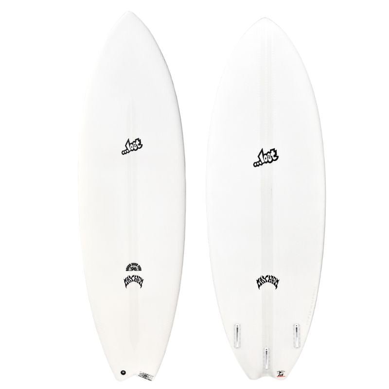Lost RNF 96 Lightspeed II (5'5 - 6'1) Wide Dims - 6'0 X 21.75 X 2.70 V40 - FUTURES