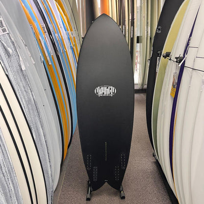 Lost RNF Retro Revamp Double Dart 5'4 FUTURES surfboard, bottom
