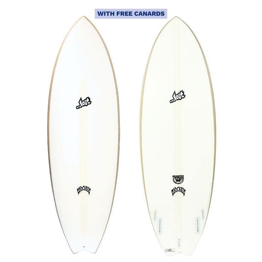 Lost RNF Twinzer 96'er (5'4-5'9) Lightspeed II Futures with Free Canards - Must-Have for Surfers