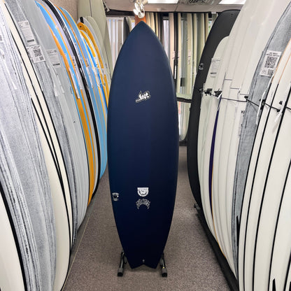 Lost RNF Twinzer 96'er Black Sheep Futures 5'7 V30.55 - Free Canards - Must-Have for Surfers