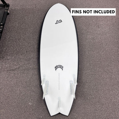 Lost RNF Twinzer 96'er Black Sheep Futures 6'1 V38.25 - Free Canards - Must-Have for Surfers