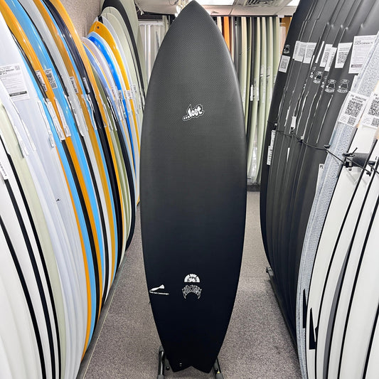 Lost RNF Twinzer 96'er Double Dart Futures 6'0 Free Canards surfboard, deck