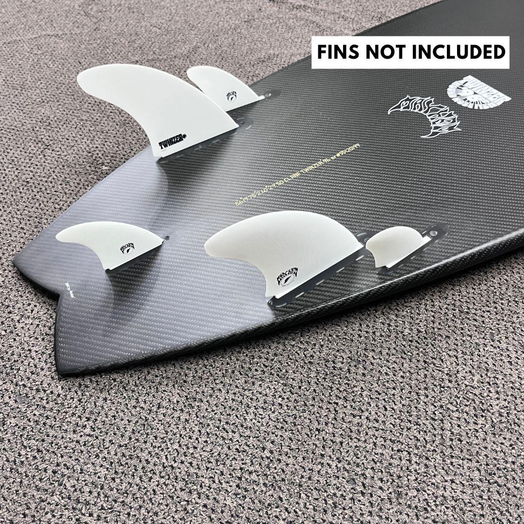 Lost RNF Twinzer 96'er Double Dart Futures 6'0 V38.00 - Free Canards - Must-Have for Surfers