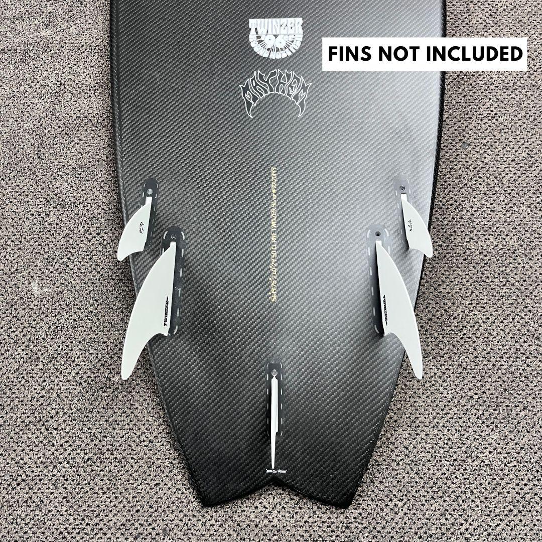 Lost RNF Twinzer 96'er Double Dart Futures 6'0 V38.00 - Free Canards - Must-Have for Surfers