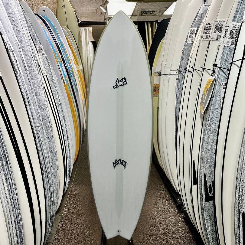 Lost RNF Twinzer 96'er Lightspeed II Futures 5'2 - Free Canards - Must-Have for Surfers