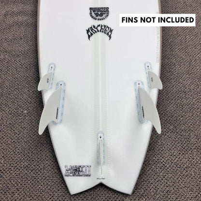 Lost RNF Twinzer 96'er Lightspeed II Futures 6'1 V38.25 - Free Canards - Must-Have for Surfers