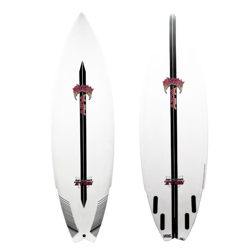 Lost Sub Scorcher Sting Lightspeed 5’8 Red Orange FUTURES