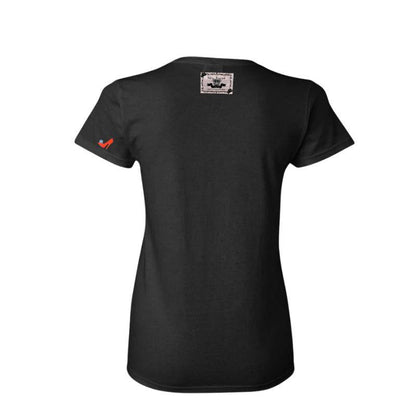 MARYANN T-Shirt Women's Small - Large Black Logo2 - Must - Have for Surfers