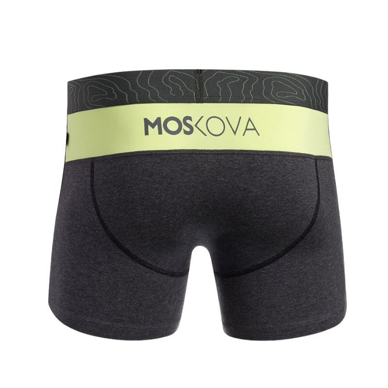 MOSKOVA Boxer M2 Cotton - Heather Charcoal - Must - Have for Surfers