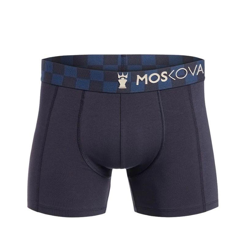 MOSKOVA Boxer M2 Cotton (Small - XLarge) Deep Checkers - Must - Have for Surfers