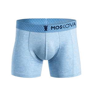 MOSKOVA BOXER M2 COTTON Small-XLarge Chevron Light Blue - CLOTHING - [Surfboards Surf Shop and Clothing Boutique Honolulu]