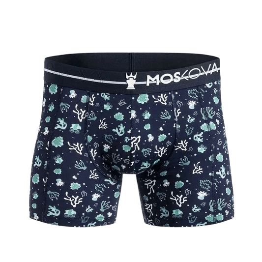 MOSKOVA BOXER M2S Polyamide Small-XXLarge Blue Coral - CLOTHING - [Surfboards Surf Shop and Clothing Boutique Honolulu]