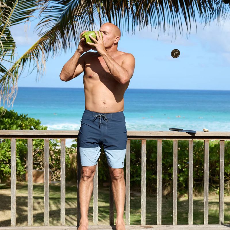 OUTERKNOWN Boardshorts APEX (28" - 36") Kelly Slater Meadow Blue Block - Must - Have for Surfers