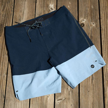 OUTERKNOWN Boardshorts APEX (28" - 36") Kelly Slater Meadow Blue Block - Must - Have for Surfers