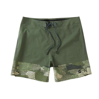OUTERKNOWN Boardshorts APEX 29" - 36" Kelly Slater Dark Olive Pescador Block - Must - Have for Surfers