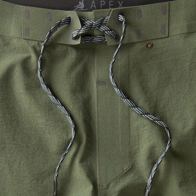 OUTERKNOWN Boardshorts APEX 29" - 36" Kelly Slater Dark Olive Pescador Block - Must - Have for Surfers