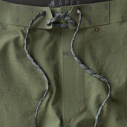 OUTERKNOWN Boardshorts APEX 29" - 36" Kelly Slater Dark Olive Pescador Block - Must - Have for Surfers
