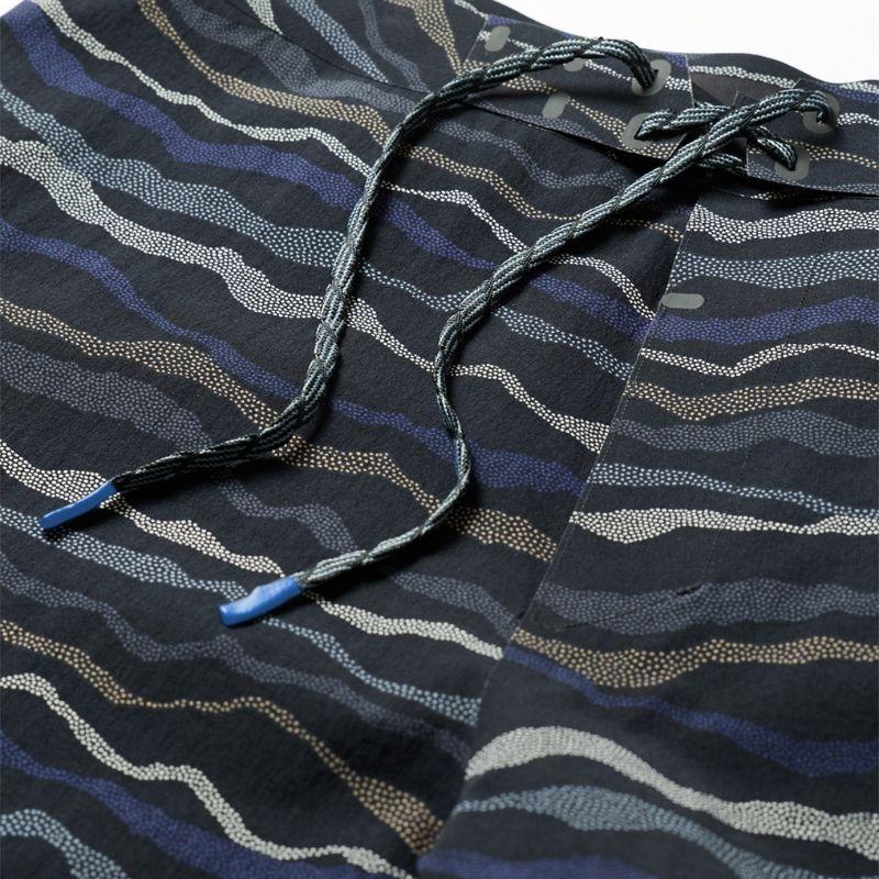 OUTERKNOWN Boardshorts APEX Evolution 28" - 36" Kelly Slater Pitch Black Topographic - Must - Have for Surfers