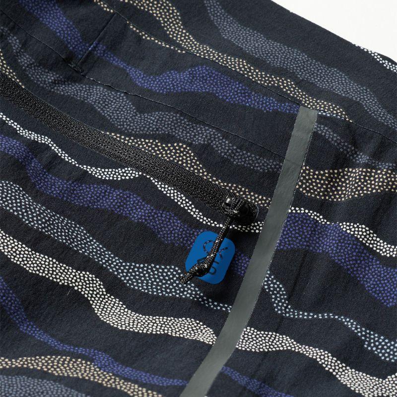 OUTERKNOWN Boardshorts APEX Evolution 28" - 36" Kelly Slater Pitch Black Topographic - Must - Have for Surfers