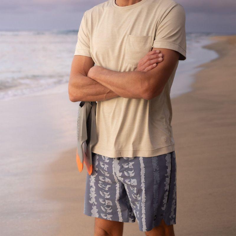 OUTERKNOWN Boardshorts APEX Evolution 29" - 33" Kelly Slater French Blue Lei - Must - Have for Surfers