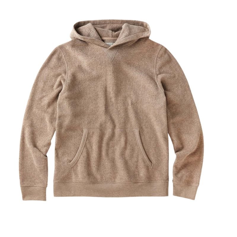 Outerknown Hoodie Hightide Pullover (Small - XLarge) Heather Coconut - Must - Have for Surfers