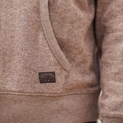 Outerknown Hoodie Hightide Pullover (Small - XLarge) Heather Coconut - Must - Have for Surfers