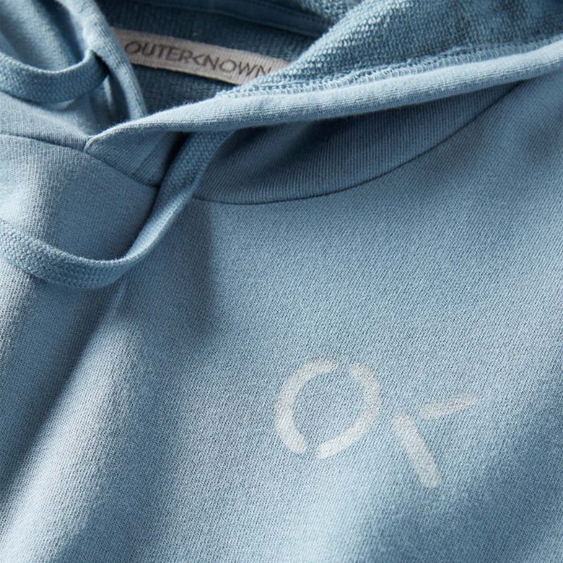Outerknown Hoodie The Team (Small - XLarge) Hazy Sea - Must - Have for Surfers