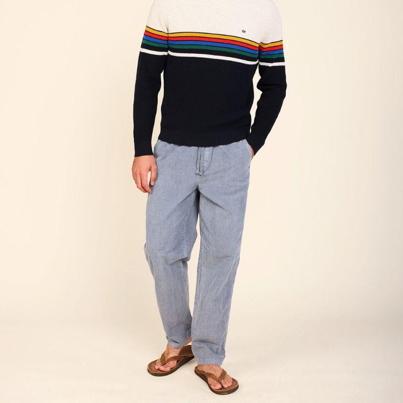 OUTERKNOWN Pants Seventy Seven Cord (Small-Large) Washed Marine - Must-Have for Surfers