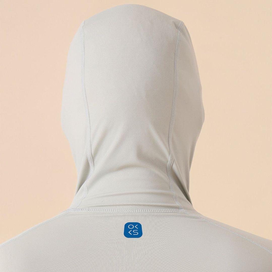 OUTERKNOWN Rashguard Apex Evolution Hooded (Small - Large) Faded Jade - Must - Have for Surfers