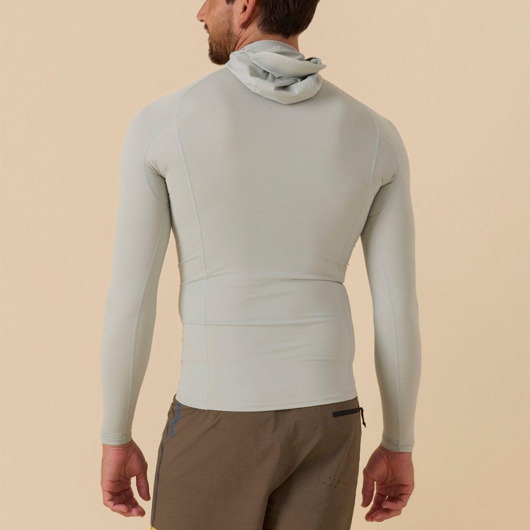 OUTERKNOWN Rashguard Apex Evolution Hooded (Small - Large) Faded Jade - Must - Have for Surfers