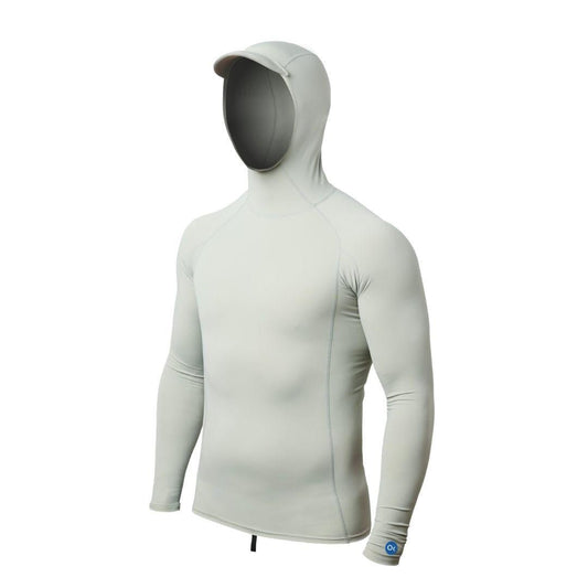 OUTERKNOWN Rashguard Apex Evolution Hooded (Small - Large) Faded Jade - Must - Have for Surfers
