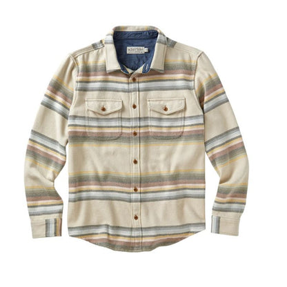 Outerknown SHIRT (Large - XLarge) Mirage Blanket Stripe - Must - Have for Surfers