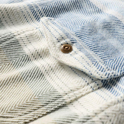 Outerknown SHIRT (Small-XLarge) Cool Water Sonoran Stripe - Must-Have for Surfers