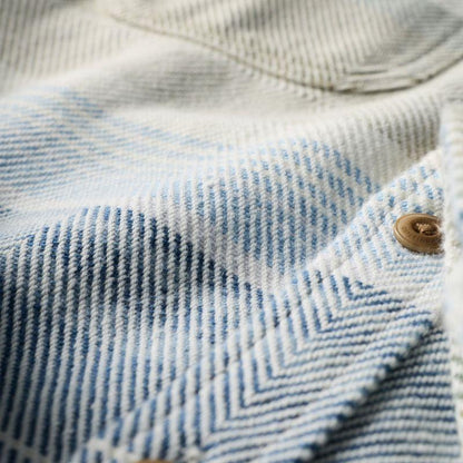 Outerknown SHIRT (Small-XLarge) Cool Water Sonoran Stripe - Must-Have for Surfers