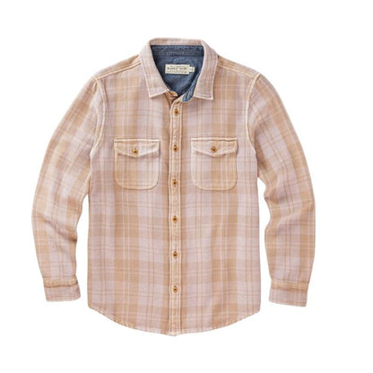 Outerknown SHIRT (Small - XLarge) Lilac Haze Latte Boxes - Must - Have for Surfers