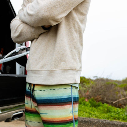 Outerknown Sweater Hightide Crew (Small - Large) Oatmeal Heather - Must - Have for Surfers