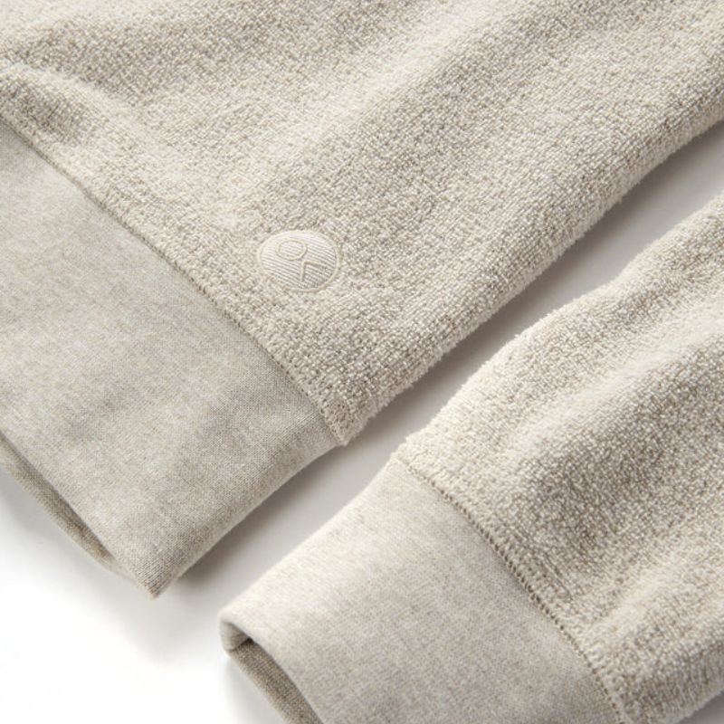 Outerknown Sweater Hightide Crew (Small - Large) Oatmeal Heather - Must - Have for Surfers