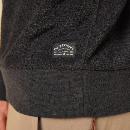 Outerknown Sweater Hightide Crew (Small-XXLarge) Heather Black