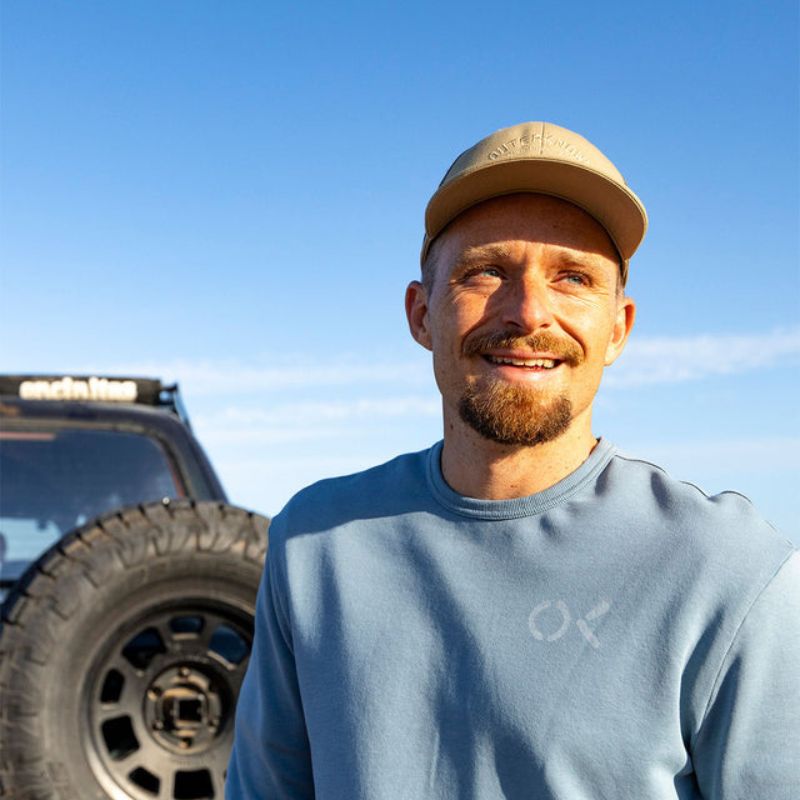 Outerknown Sweater The Team Crew (Med - Large) Hazy Sea - Must - Have for Surfers