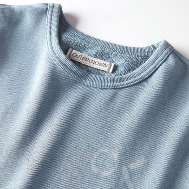 Outerknown Sweater The Team Crew (Med - Large) Hazy Sea - Must - Have for Surfers