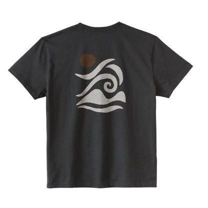 OUTERKNOWN T-Shirt Bailey Elder (Small - XXLarge) Washed Black - Must - Have for Surfers