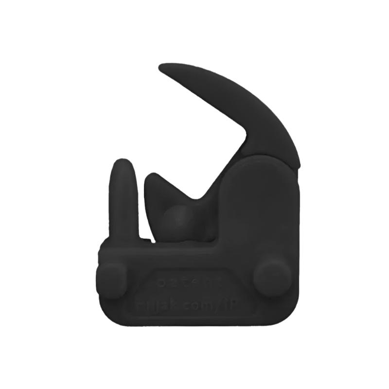 Pelican Finjak Longboard Single Fins No Screw & Plate Black Sand - Must-Have for Surfers