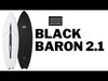 JS Industries BLACK BARON 2.1 5'4-6'4 FCS II HYFI 2.0