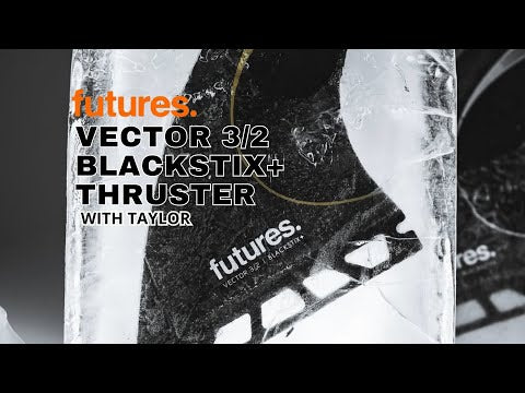 Shop FUTURES Vector 3/2 Blackstix + Thruster | Hawaii
