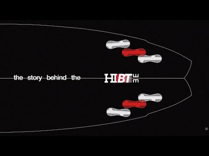 Harley Ingleby HIBT 3+3 Fins (5'10 - 7'2) Thunderbolt Red